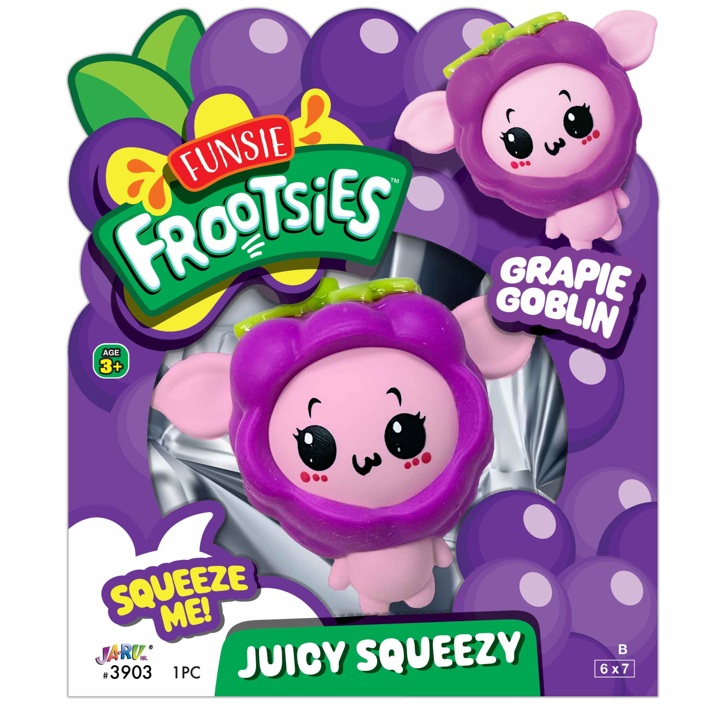 JaRu Funsie Frootsies Juicy SqueezyStyles Vary1 Piece all ages novelty toy  (图2) JaRu Funsie Frootsies Juicy SqueezyStyles Vary1 Piece all ages novelty toy  (图2)