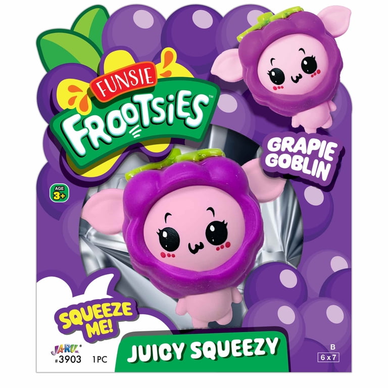 JA-RU Funsie Frootsies Juicy Squeezy Fruit Animal Hybrid Toy Set