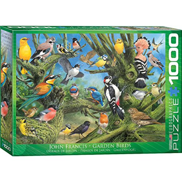 Eurographics Garden Birds By Joahn Francis Puzzle (1000 Piece)