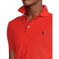 thumbnail image 4 of POLO RALPH LAUREN Men's Classic Fit Polo Shirt ((Spring/Summer 2022) African Red, XX-Large), 4 of 5