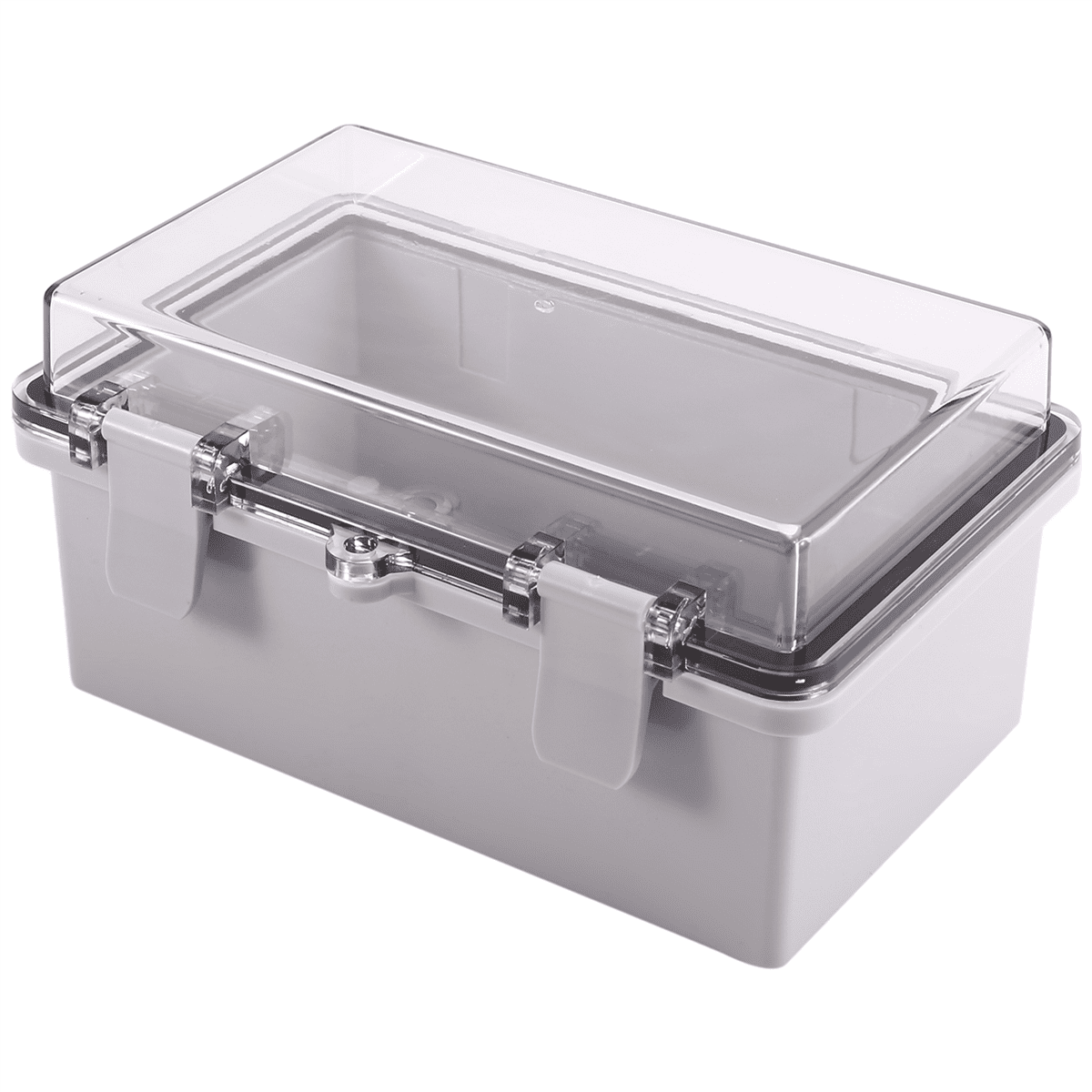 Waterproof Gray Cover Enclosure Junction Box ABS Plastic Outdoor Waterproof Electrical Boxjunction B Gray ABS