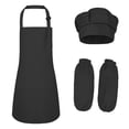 thumbnail image 1 of Sistema del sombrero del cocinero del bulto del delantal de los niños, delantal ajustable del babero de los niños, 1 of 5