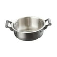 thumbnail image 3 of Olla coreana para ramen, utensilios de cocina, olla de acero inoxidable de calentamiento rápido con doble asa, multiusos para el hogar, para fideos 18 centímetros, 3 of 9