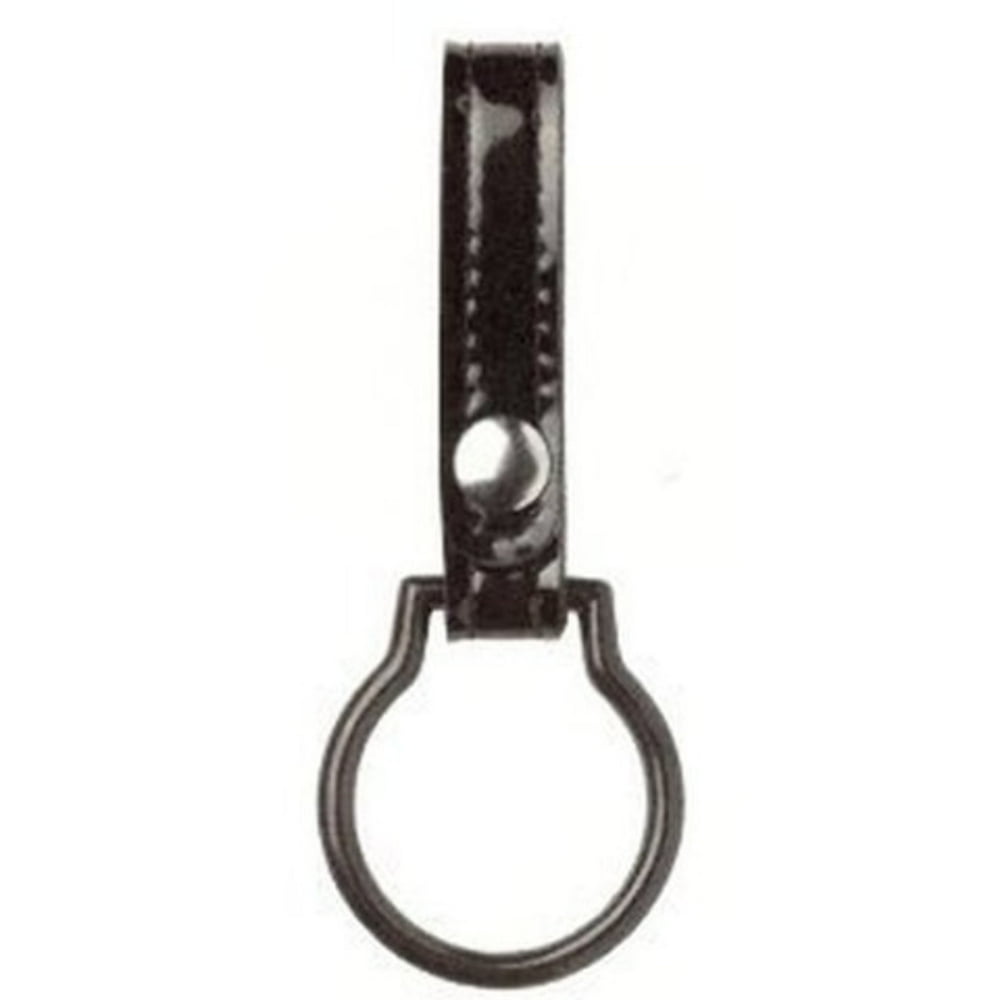 HWC belts Hi High Gloss Police Duty Belt Flashlight Ring Holder Case