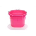 thumbnail image 3 of Bucket Little Giant de plástico con parte trasera plana, 7,6 L, rosa intenso, 3 of 4