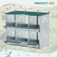 thumbnail image 3 of Leumius Nesting Boxes for Chickens,6-Hole Chicken Nesting Boxes Wall Mount,Large Vented Holes Chicken Coop Box for Outdoor Chicken Coop Farm Yard,Green, 3 of 7