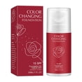 thumbnail image 2 of Color Changing Liquid Concealer 12-Hour Hold Buildable Coverage for Blemishes Pores Dark Circles - Hydrating Breathable Natural Second Skin Finish for Women Men All Skin Types Daily Use Face Makeup, 2 of 9