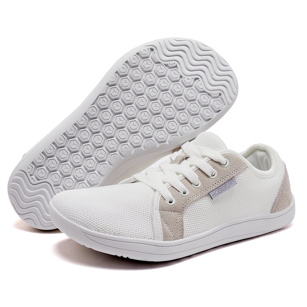 Baskets Minimalistes Larges Unisexes - Semelle Zero Drop - Pour Randonnée Légère, Gym, Marche Naturelle