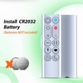 thumbnail image 7 of Replacement Remote Control for Dyson Pure Hot Cool Fan Heater HP02 HP03 967826-02 967826-03, 7 of 7