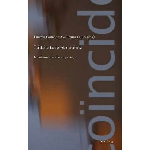Film Cultures Littérature et cinéma: la culture visuelle en partage, Book 9, (Hardcover)