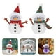 thumbnail image 5 of Accesorios creativos de decoración navideña, muñeco de nieve luminoso, adorno de juguete, lámpara de Navidad (estilo aleatorio), 2 uds., 5 of 5