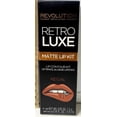 thumbnail image 2 of Revolution Retro Luxe Matte Lip Kit, Lip Contour Kit, Lip Pencil & Liquid Lipstick, 2 of 2