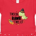thumbnail image 3 of Inktastic Halloween Trick Rawr Treat with Dinosaur Girls Toddler Dress, 3 of 4