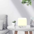thumbnail image 4 of Lámpara de escritorio recargable por USB con temporizador creativo, lámpara de noche, lámpara para sala de , decoración de habitación de bebé Mármol blanco Yinane Luz de noche de escritorio, 4 of 7