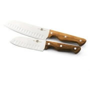 Paula Deen 2-Piece Santoku Sidekick Knife Set