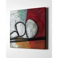 thumbnail image 2 of Epic Graffiti  "Red Abstract" by Linda Woods, Giclee Canvas Wall Art 18"x18", 2 of 2