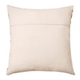 thumbnail image 6 of Laddha Home Designs Handwoven Striped Cotton Throw Pillow Cover - 20" - Orange and White, 6 of 9