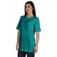 thumbnail image 4 of Inkmeso T-Shirt Basique en Coton à Col Rond pour Femmes Coupe Ample Décontractée Long pour Entraînement, 4 of 8
