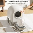 thumbnail image 5 of Self Cleaning Cat Litter Box/Large Capacity for Multiple Cats 68L-9L/Smart App Control No Scooping/Automatic Cat Litter Box includes Garbage Bag,White, 5 of 7
