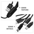 thumbnail image 3 of Raindrops 1Pack Usbc Multi Charging Cable 20.5x2x0.6in Durable Design For Car Use Home Use Office Use Device Users, 3 of 8