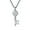 Silver Color, variant on 14K Yellow Gold St Benedict Medal Key Necklace For Women Golden/Silver Color Metal San Benito Key Choker Necklaces