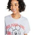 thumbnail image 4 of Mickey Mouse Juniors’ Graphic Tee with Embroidery, Sizes XS-3XL, 4 of 4