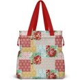 thumbnail image 1 of Lunch Bag for Women Insulated Womens Drawstring Lunch Bag for Work, Stain-Resistant Large Lunch Box for Women with Containers, Cinch Closure Cromwell Bag Black Man Reusable Lunch Bag Office, 1 of 4