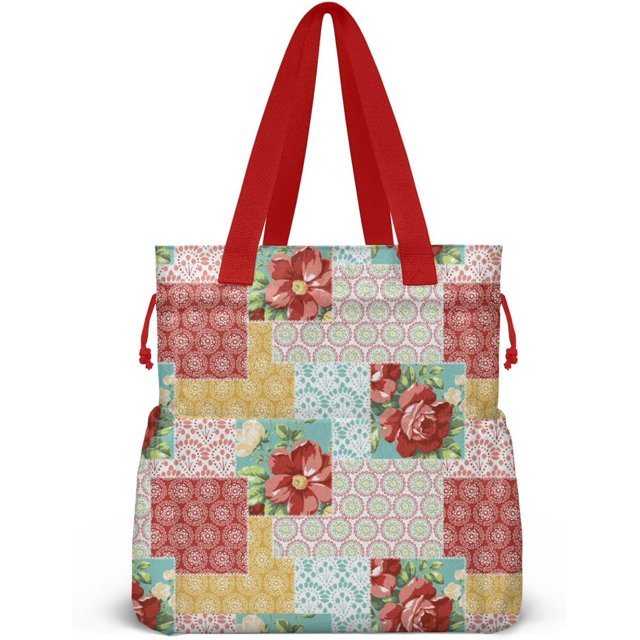 Sac à Lunch pour Femmes Isolé Sac à Lunch à Cordon pour le Travail, Grande Boîte à Lunch Résistante aux Taches pour Femmes avec Contenants, Sac Cromwell à Fermeture Cintrée Sac à Lunch Réutilisable pour Homme Noir Bureau