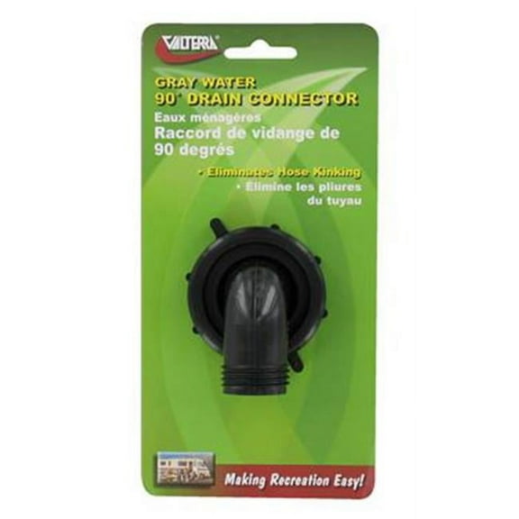 VALTERRA LLC T010091VP 90 Degree Swivel Drain Connector
