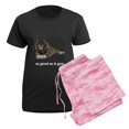 thumbnail image 5 of CafePress - Brindle Akita Photo Women's Dark Pajamas - Women's Short Sleeve Print T-Shirt and Pants Dark Cotton Pajama Set, 5 of 7