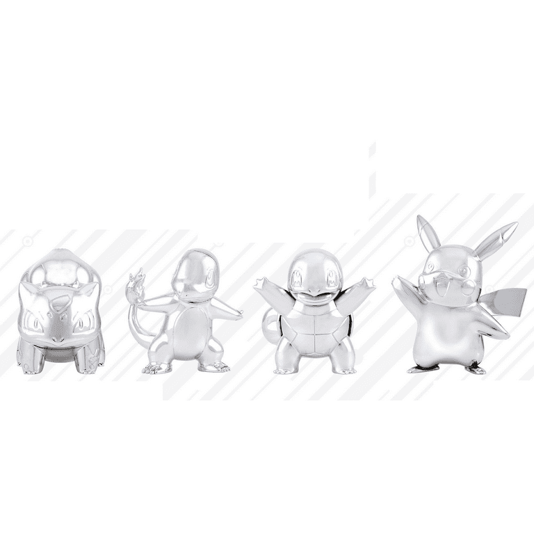 Pokemon 25th Anniversary Silver 4pk Limited Collector Set
