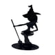 thumbnail image 1 of Halloween Black Witch Napkin Holder Acrylic Statue Ornament Tissue Storage Desktop Decoration for Kitchen Dining Room, 1 of 5