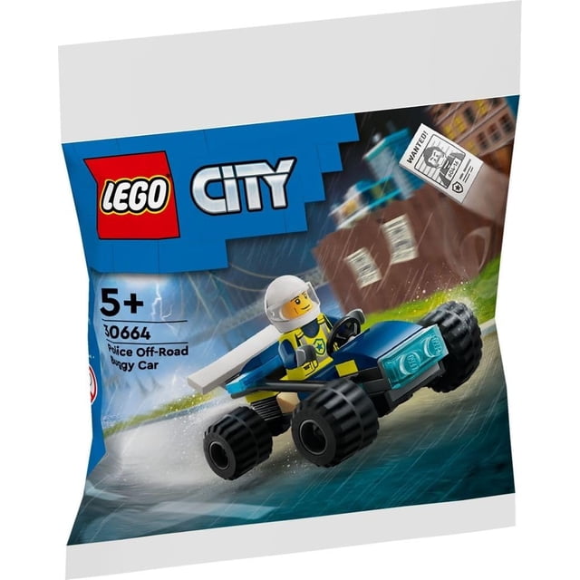 Buggy todoterreno LEGO Town 30644 de la policía de la ciudad