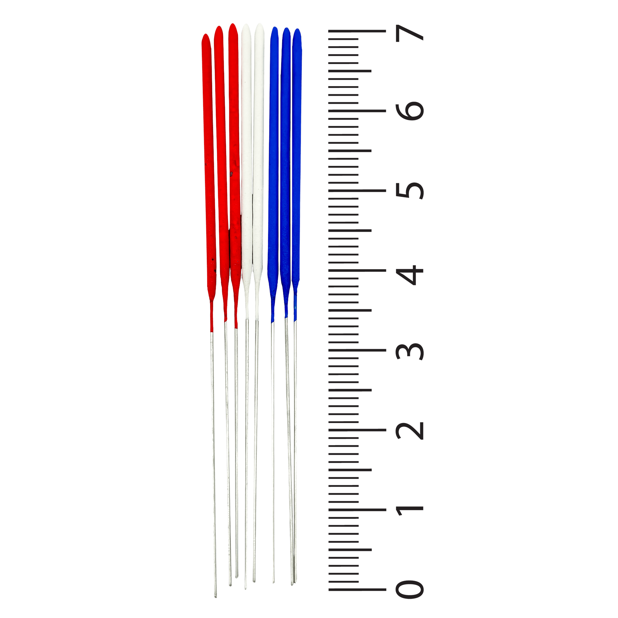 TNT Fireworks, Red White and Blue Dipped Sparklers 12 Pack, Gold Sparks, 96 Total Sparklers per order, Party
