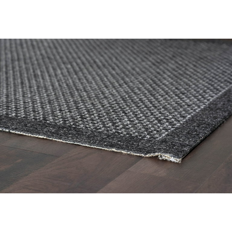 6ft Square Water Resistant, Indoor Outdoor Rugs for Patios, Front Door  Entry, Entryway, Deck, Porch, Balcony, Outside Area Rug for Patio, Denim,  Solid