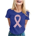 thumbnail image 5 of Neewe Breast Cancer Shirts for Women:Breast Cancer Awareness Shirts Cancer Care Gifts Short Sleeve Tee Top, 5 of 5