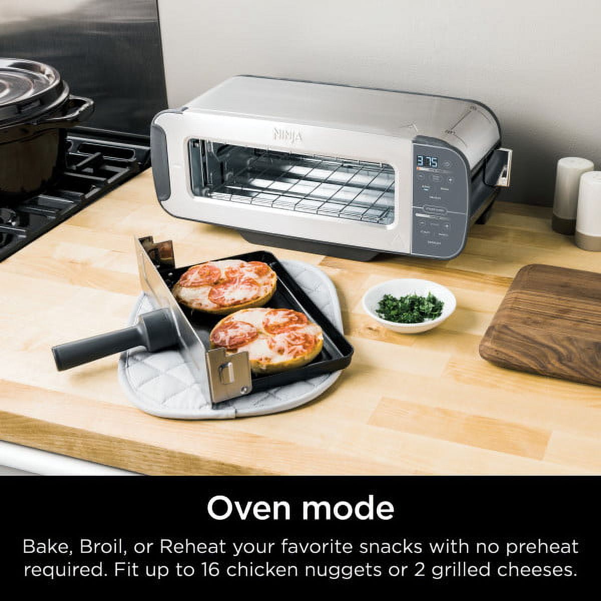 Ninja Foodi 2-in-1 Flip Toaster Oven -(ST101) READ 622356569200