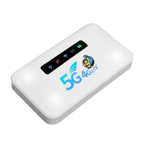 Enrutador WiFi de bolsillo 4G con ranura para tarjeta SIM Punto de acceso WiFi móvil para viajes al aire libre