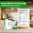 thumbnail image 2 of QuikTea Vegan Instant Cardamom Chai Tea Latte, 10 Single-Serve Sachets, Authentic Indian Chai Made with Coconut Milk Powder, Plant-Based Chai Latte Mix, Just Add Hot Water, Non-GMO, Gluten Free, 2 of 8