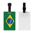 thumbnail image 2 of Brazil Flag Luggage Tag Pvc Identifier Card Holder Label Travel Bag Tag, 2 of 6