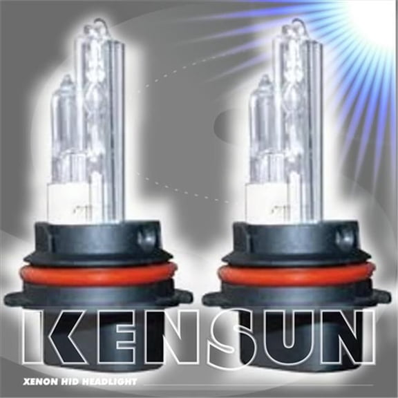 Kensun UN-K-55W Bulbs-9007 S-12K HID Xenon Single-Beam 12000K 55W AC Bulbs, Blue