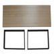 thumbnail image 5 of CASA FERRO Mesa de comedor 6 personas , superficie de MDF tipo nogal - Blanco y MDF color Nogal. (CON 6 SILLAS EAMES NEGRAS) CASA FERRO Mesa de Comedor estilo Industrial, 5 of 6