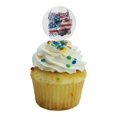 thumbnail image 5 of Deer USA Flag American Traditions Hunting Cupcake Picks Toppers Decoration Set of 6, 5 of 7