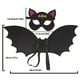 thumbnail image 3 of Kit de máscara de alas de murciélago para fiesta de Halloween para niños (juego negro, niño grande), 3 of 10