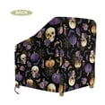 thumbnail image 7 of Renewold Outdoor Chair Covers Waterproof Patio Adirondack Chair Covers All Weather Lawn Deck Furniture Protector for Halloween Home Decor, 32"W x 35"D x 36"H, Skull Pumpkin Rose Spider Web Print, 7 of 7