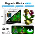 thumbnail image 2 of WUSUOWEI 1Set Glowing Cube,Transformable Cube,2x2x2 Cube,4 in 1 Toy,Stress Reliefving Sensory Gift,Building Blockings,Transformable Fun Puzzle Game Toy for Birthday Gift,Kids,Adults,Family Party, 2 of 8