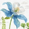 thumbnail image 2 of Audit, Lisa 15x15 White Modern Wood Framed Museum Art Print Titled - Blue and Green Garden II, 2 of 4