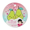 Taste Beauty Pear-Fectly Cute Pear Scented Kid-Size Sheet Face Mask for Hydration and Dull Skin