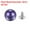 Blue Purple, variant on REGALWOVEN Pearl Rivet Studs Kit Rivets Pearls Buttons DIY Vase Fillers Wedding Decoration Light Gold Tone