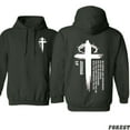 thumbnail image 4 of Joshua 1:9 Christian Hoodie – Be Strong and Courageous Cross Graphic Faith Pullover, Inspirational Bible Verse Hoodie for Men & Women, Religious Streetwear, Perfect Gift for Believers, 4 of 6